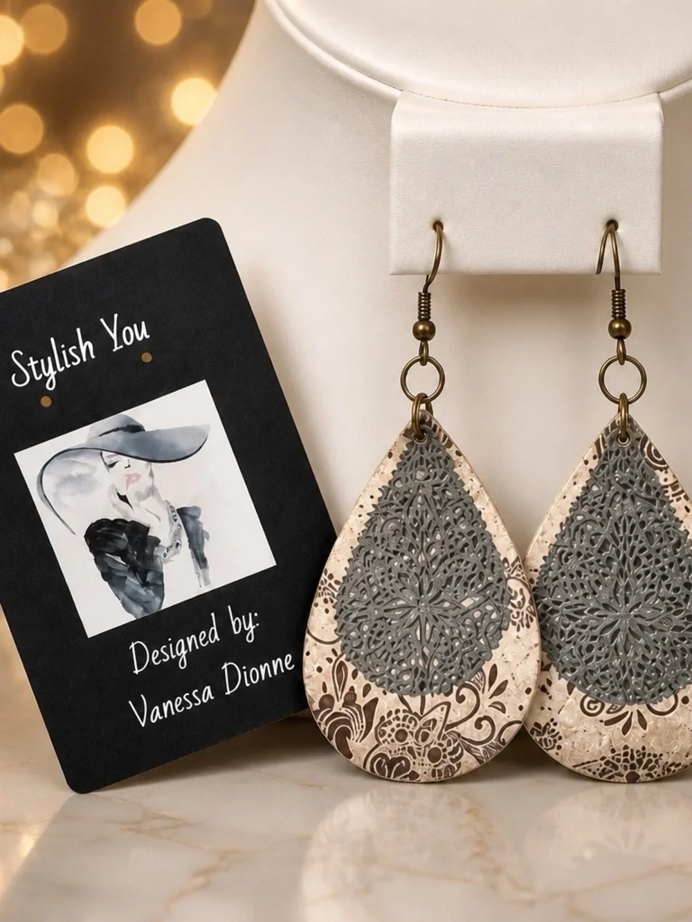 Chic Style Hand Created Beautiful Earrings